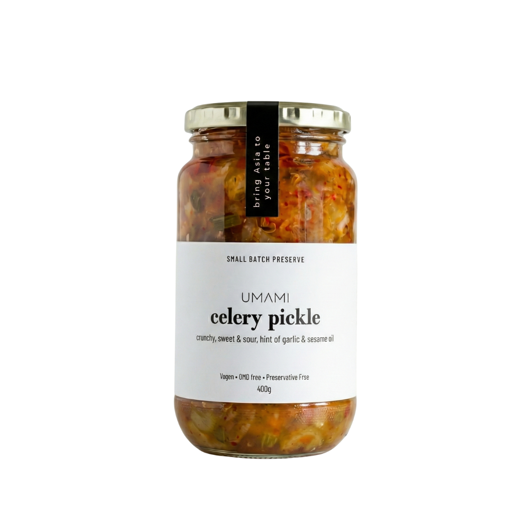 C. Signature Celery Pickle 400g (Halal, Vegan, GF)