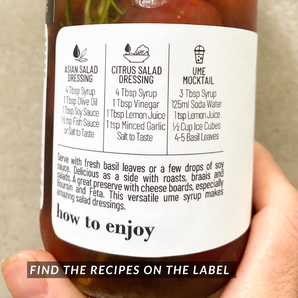 C. Sweet & Floral Japanese Ume Tomato 500g (Halal, Vegan, GF)