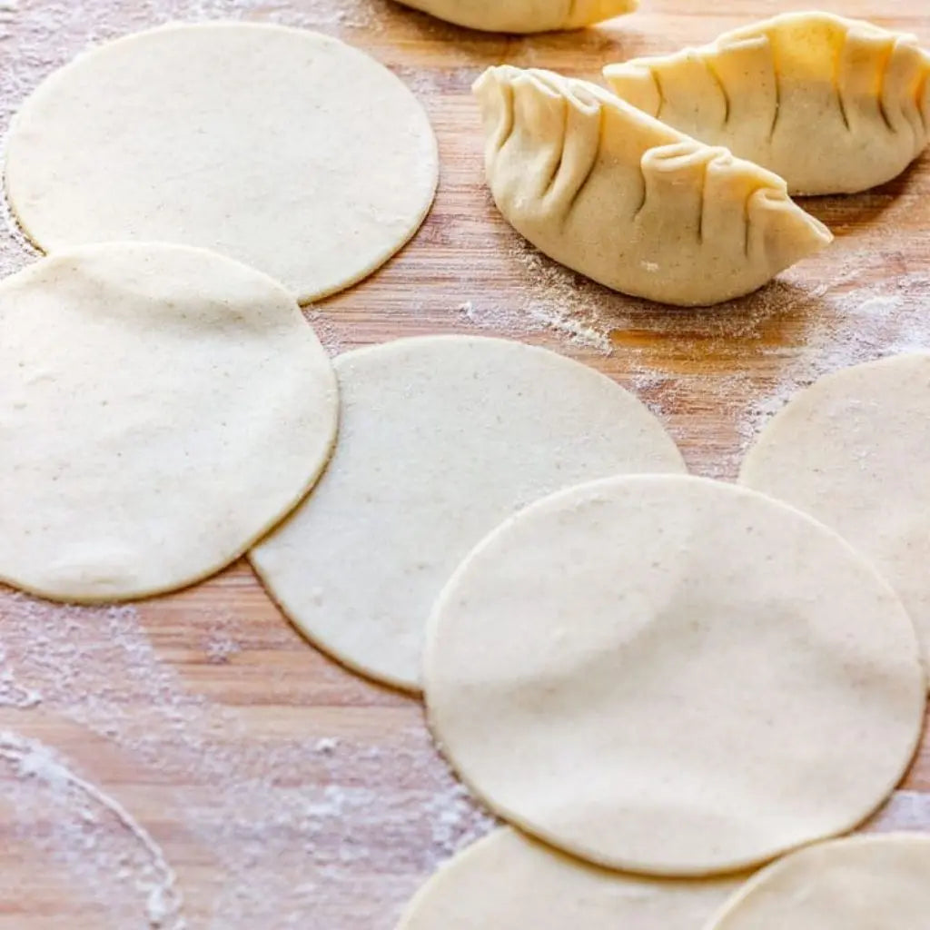 A. Gluten Free Dumpling Wrappers | Gyoza Skins, 25 Sheets (Frozen: Halal, Vegan): delivering to JHB & PTA only_Dumplings