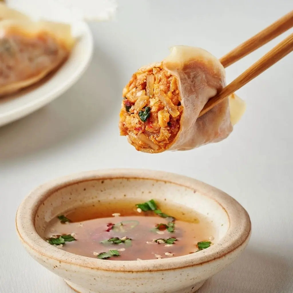 A. Kimchi Chicken Dumplings 12 Pcs (Halal): delivering to JHB north/central & PTA only_Dumplings