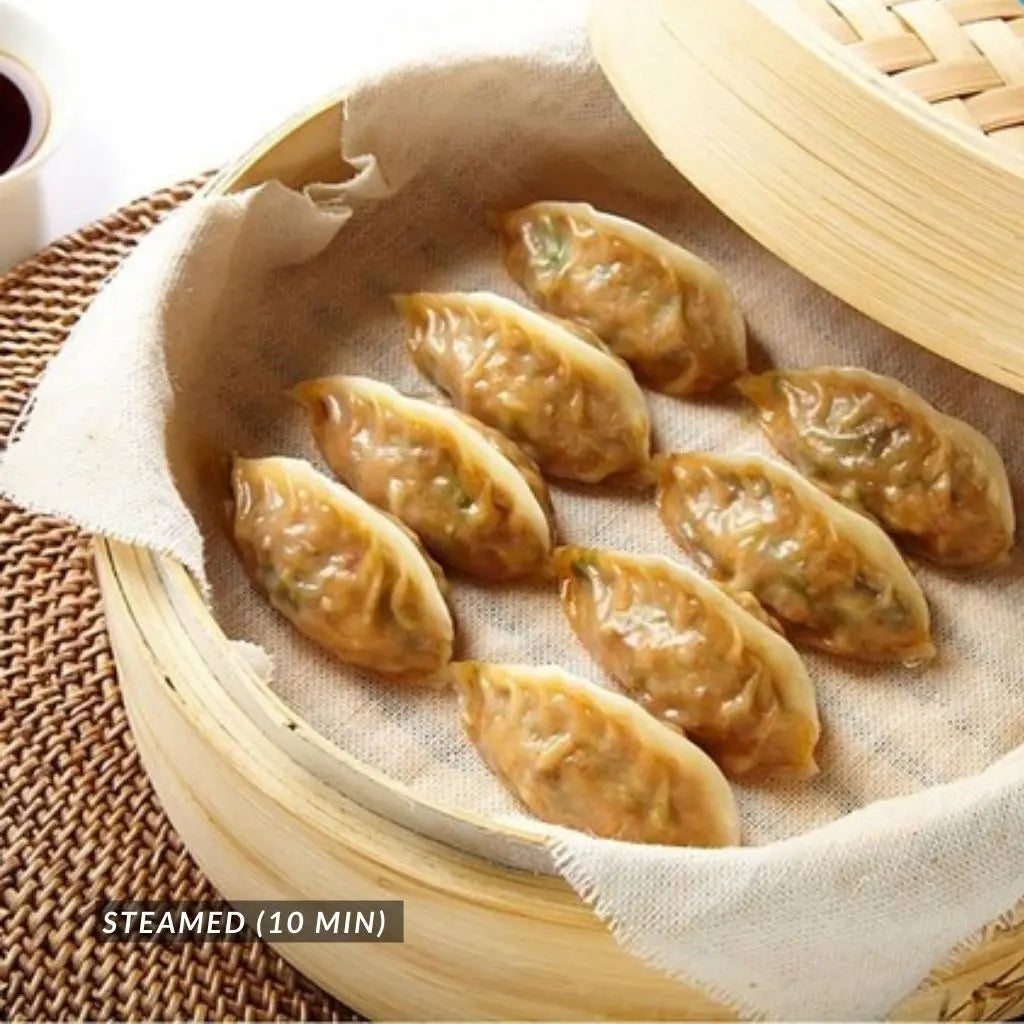 A. Kimchi Chicken Dumplings 12 Pcs (Halal): delivering to JHB north/central & PTA only_Dumplings