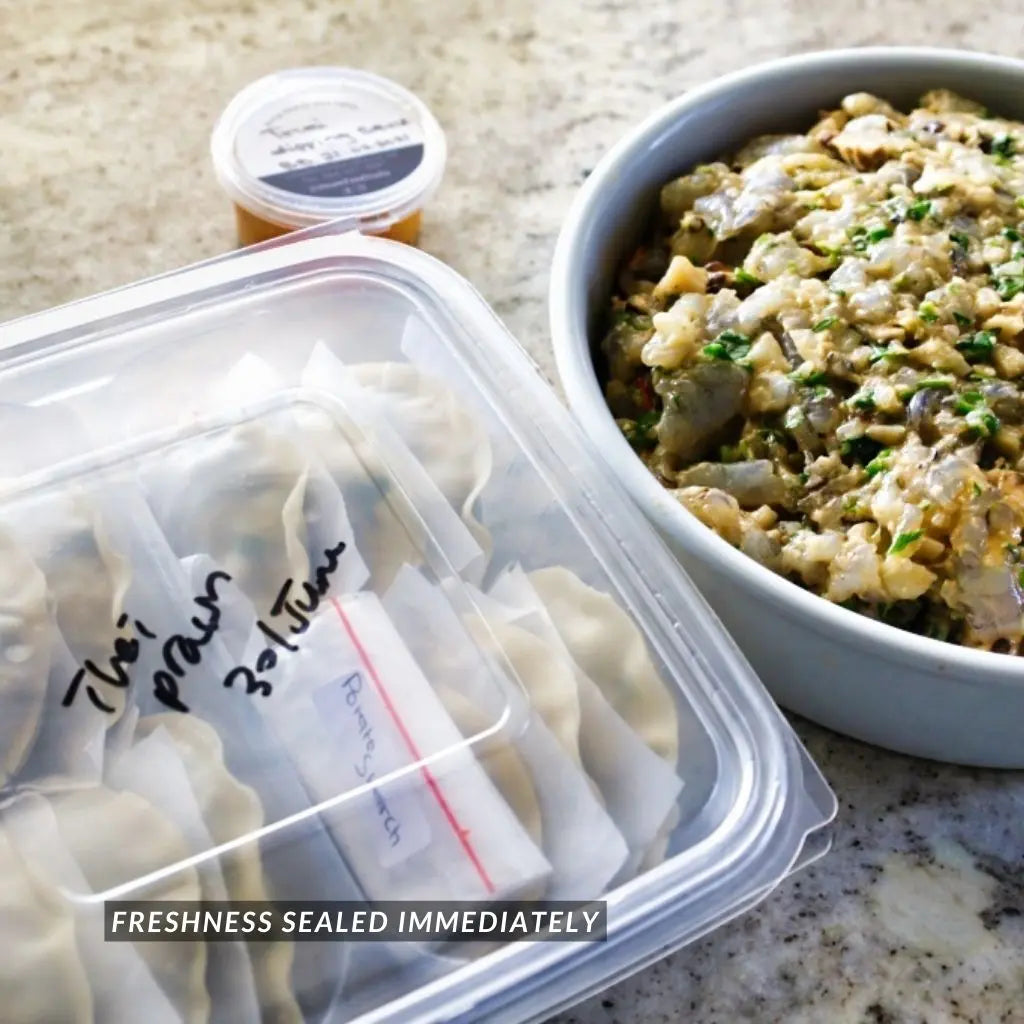 A. Thai Prawn Dumplings 12 Pcs (Frozen: Halal, Pesca, Gluten Free): delivering to JHB north/central & PTA_Dumplings