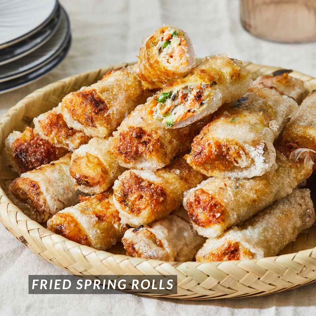 G. Spring Rolls Rice Paper Wrappers 300g: 22cm x 48 Sheets (Halal, Vegan)