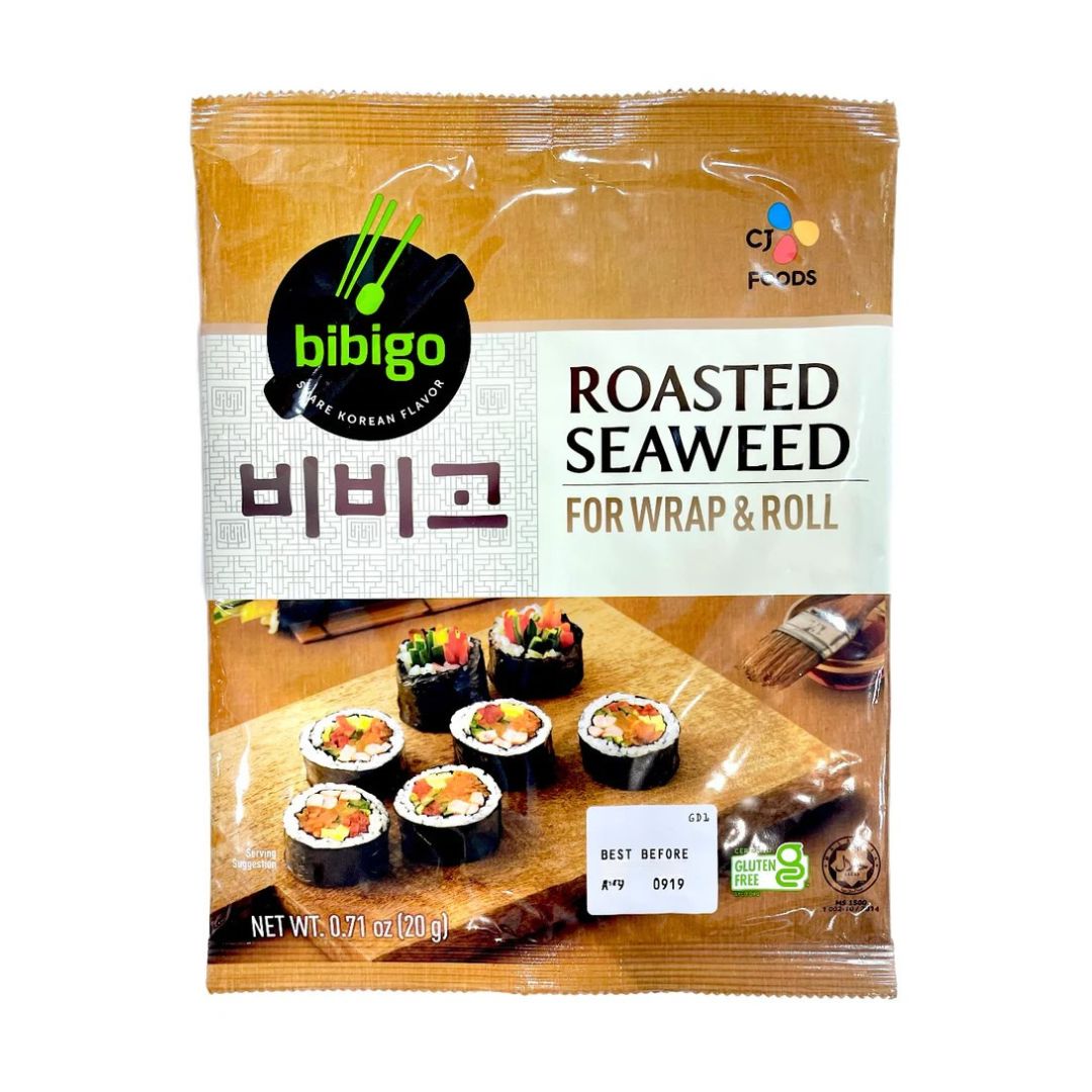 G. Nori Seaweed Sheets for Sushi: 10 Pieces (Vegan, Halal)