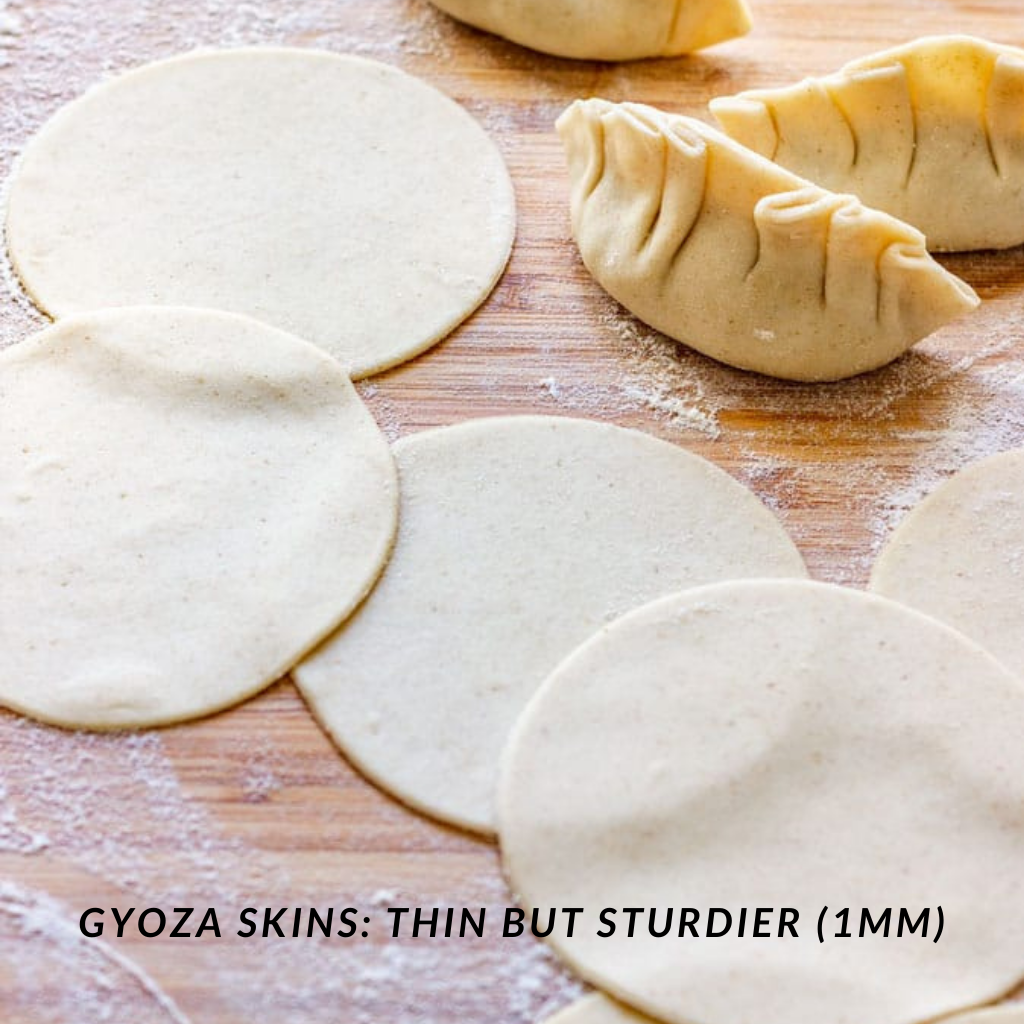 A. Dumpling Wrappers | Gyoza Skins, 35 Sheets (Frozen: Halal, Vegan): delivering to JHB & PTA only_Dumplings