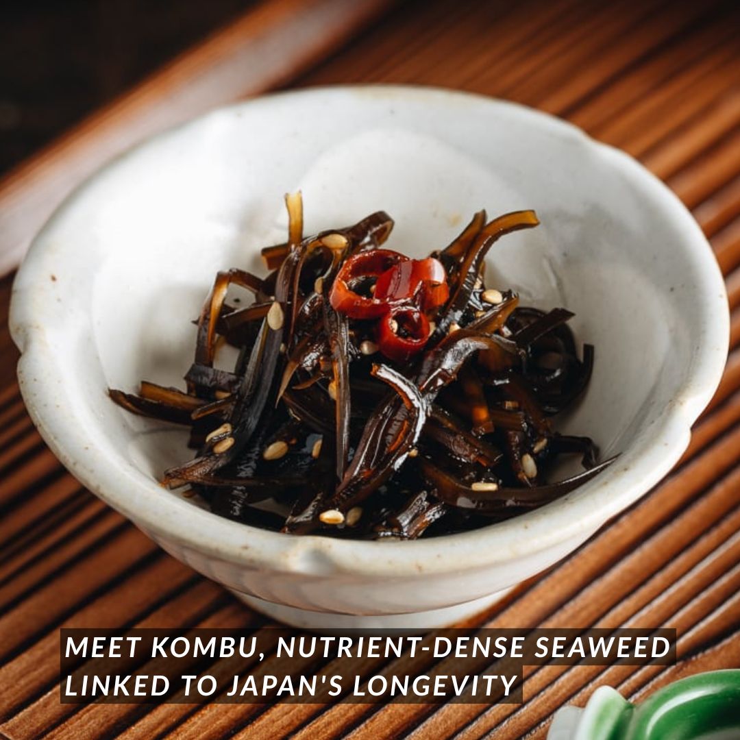 C. [New] Cured Konbu Seaweed 100g (Vegan, Superfood)