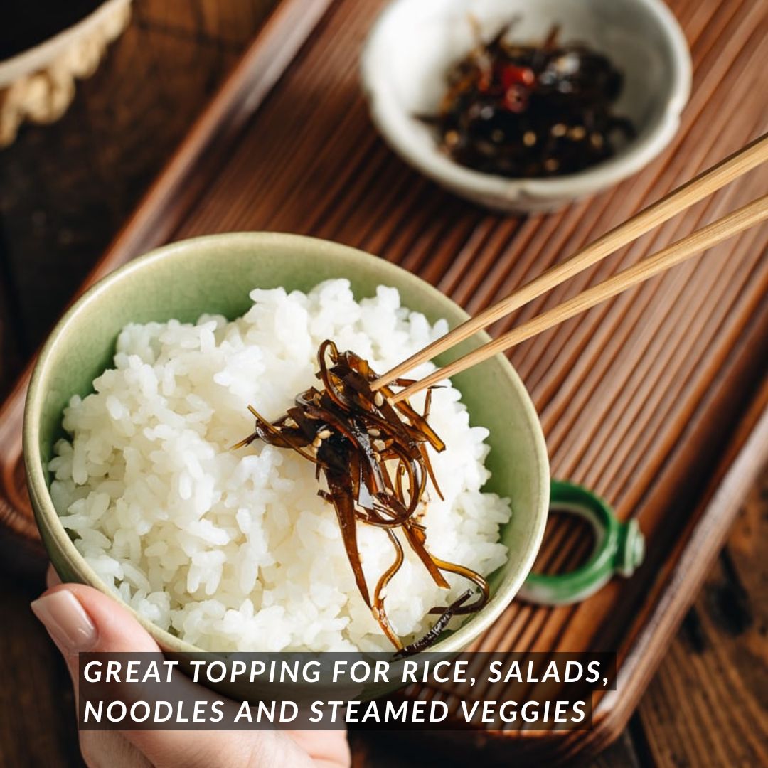 C. [New] Cured Konbu Seaweed 100g (Vegan, Superfood)