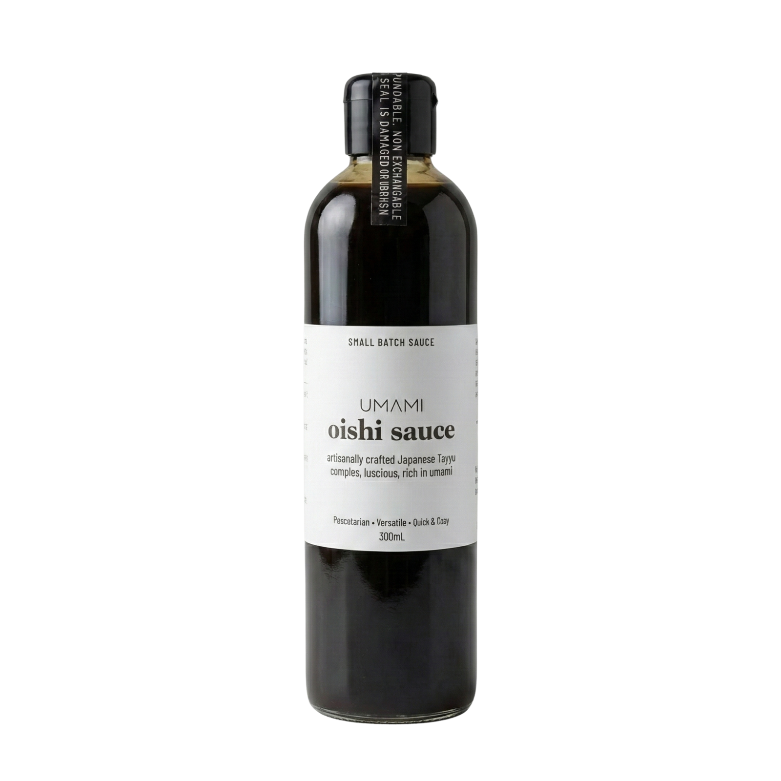 D. Oishi Sauce | Japanese Mentsuyu 300ml (Vegan): delivering to JHB & PTA only