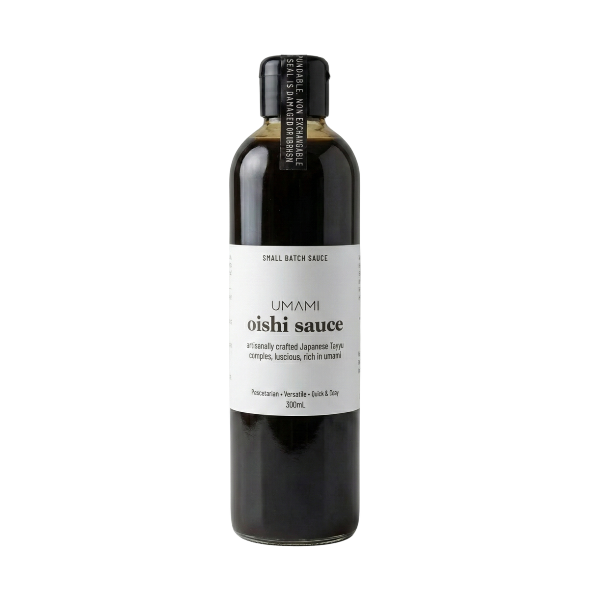 D. Oishi Sauce | Japanese Mentsuyu 300ml (Vegan): delivering to JHB & PTA only