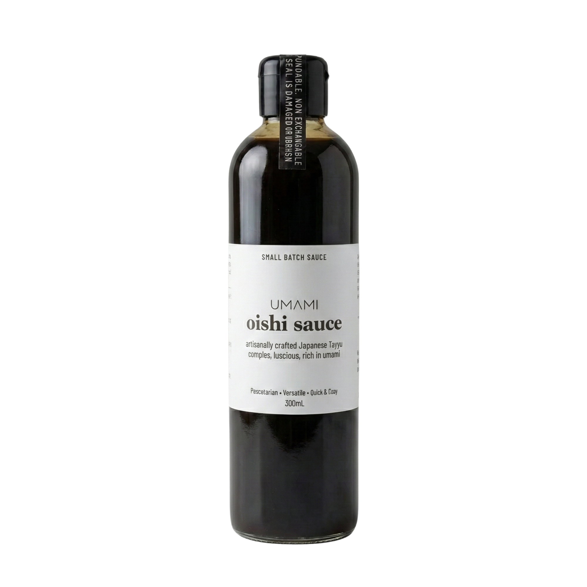 D. Oishi Sauce | Japanese Mentsuyu 300ml (Vegan): delivering to JHB & PTA only