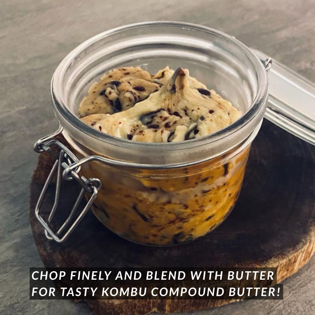 C. [New] Cured Konbu Seaweed 100g (Vegan, Superfood)