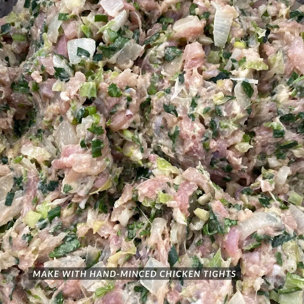 A. Thai Chicken Dumplings 12 Pcs (Frozen: Halal, Gluten Free): delivering to JHB  north/central & PTA_Dumplings