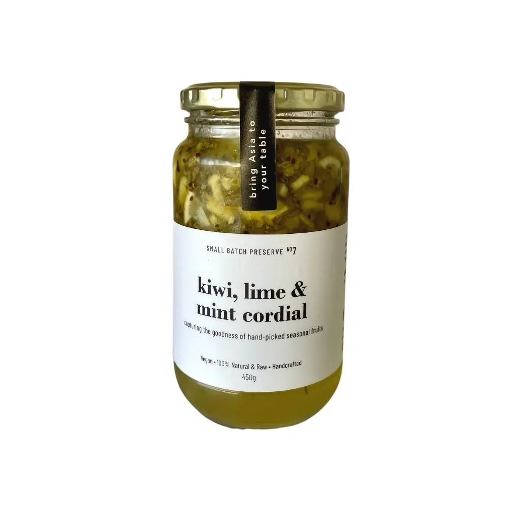 B. Kiwi Lime Mint Cordial 450g (Halal, Vegan)_Cordials & Drinks