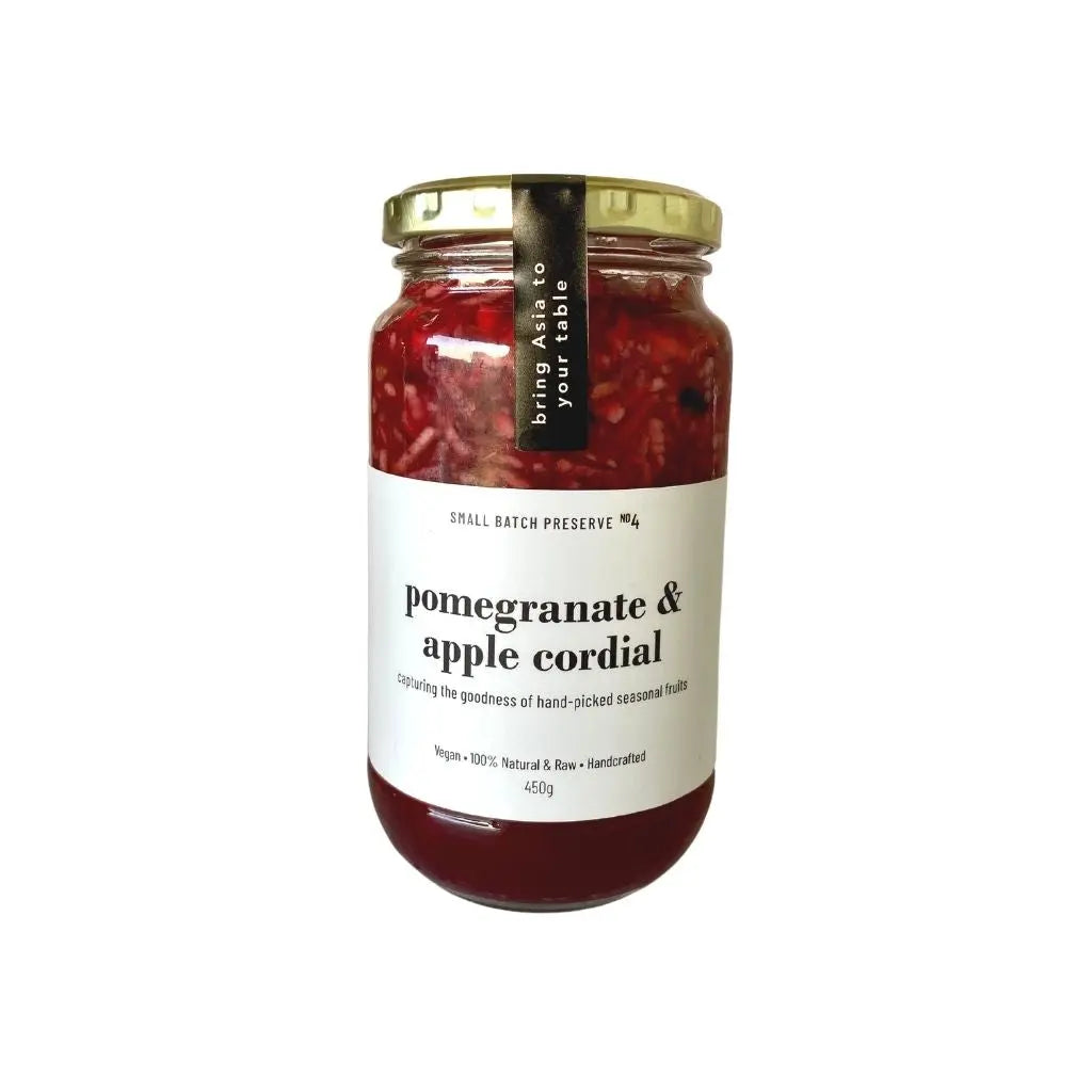 B. Pomegranate Apple Cordial 450g (Halal, Vegan)_Cordials & Drinks