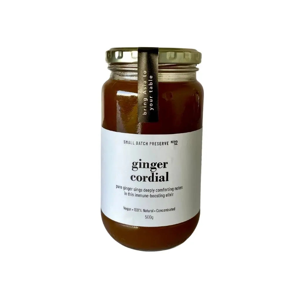 B. [Immune Booster] Ginger Cordial 500g (Halal, Vegan)_Cordials & Drinks