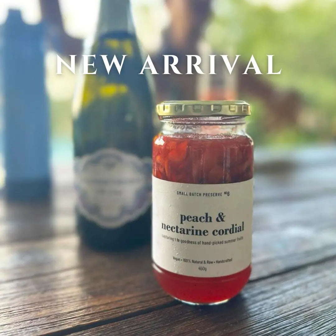 B. [Summer Edition] Peach Nectarine Cordial 450g (Halal, Vegan)_Cordials & Drinks