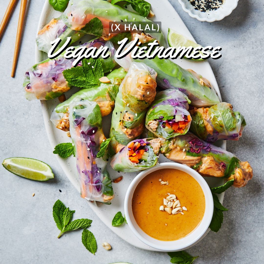 [NEW: Summer Cooking Class] Vegan Vietnamese (4.5 hrs)