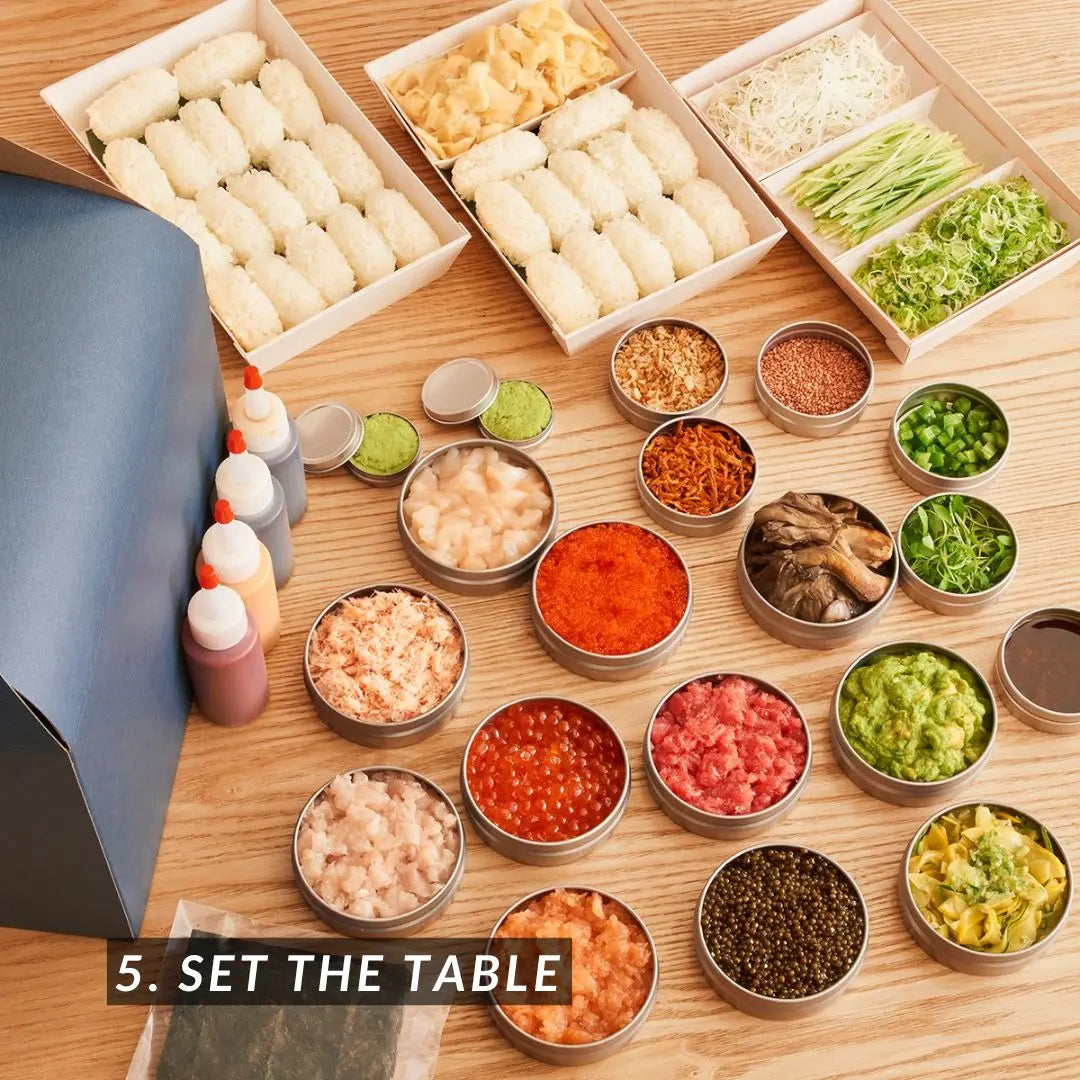 [Cooking Class] Modern Sushi & Sashimi (4 hrs: summer class)_Cooking Class