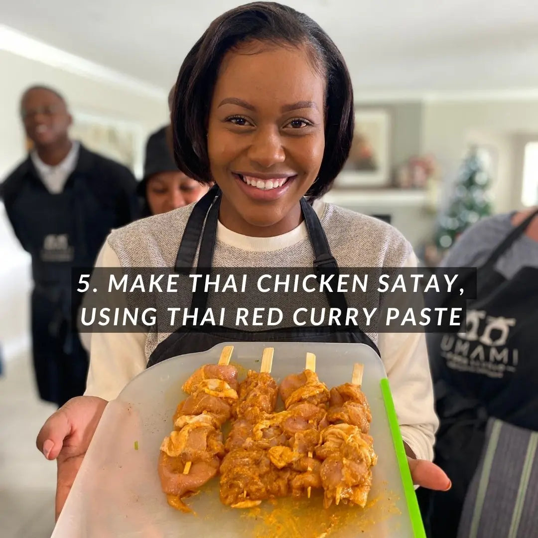 [Cooking Class] Thai Curries & Satay: Chicken & Prawns (4 hrs: fall class)_Cooking Class