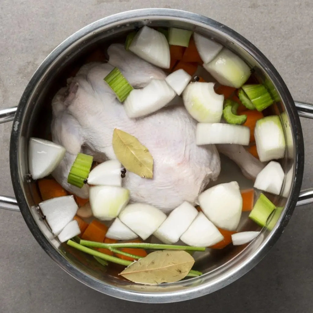 F. Frozen Japanese Chicken Stock | Chicken Bone Broth 500ml (Halal): delivering to JHB & PTA only_Stock & Broth