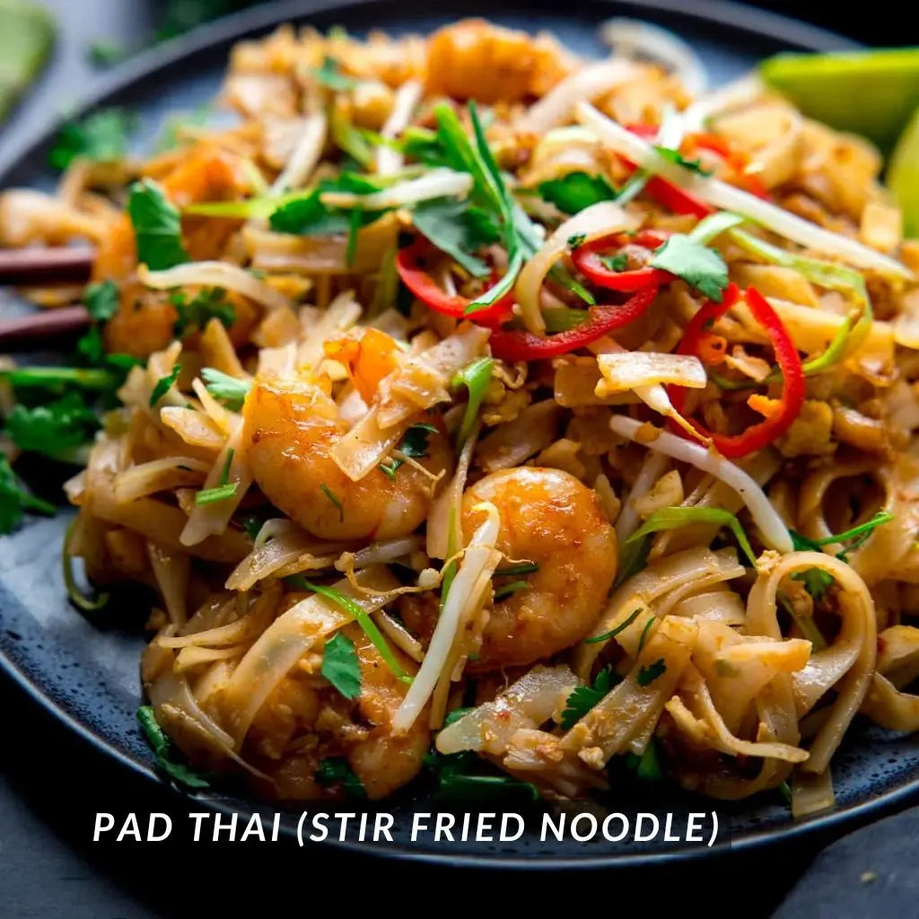 G. Pad Thai Noodle | Pho Noodle | Rice Stick Noodles 454g (Halal, Vegan)_Rice, Noodles & Flour