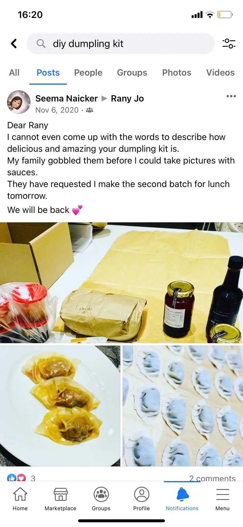 A. Dumpling Home Party Kit | Meal Kit (Halal): delivering to JHB & PTA only, pre-order required