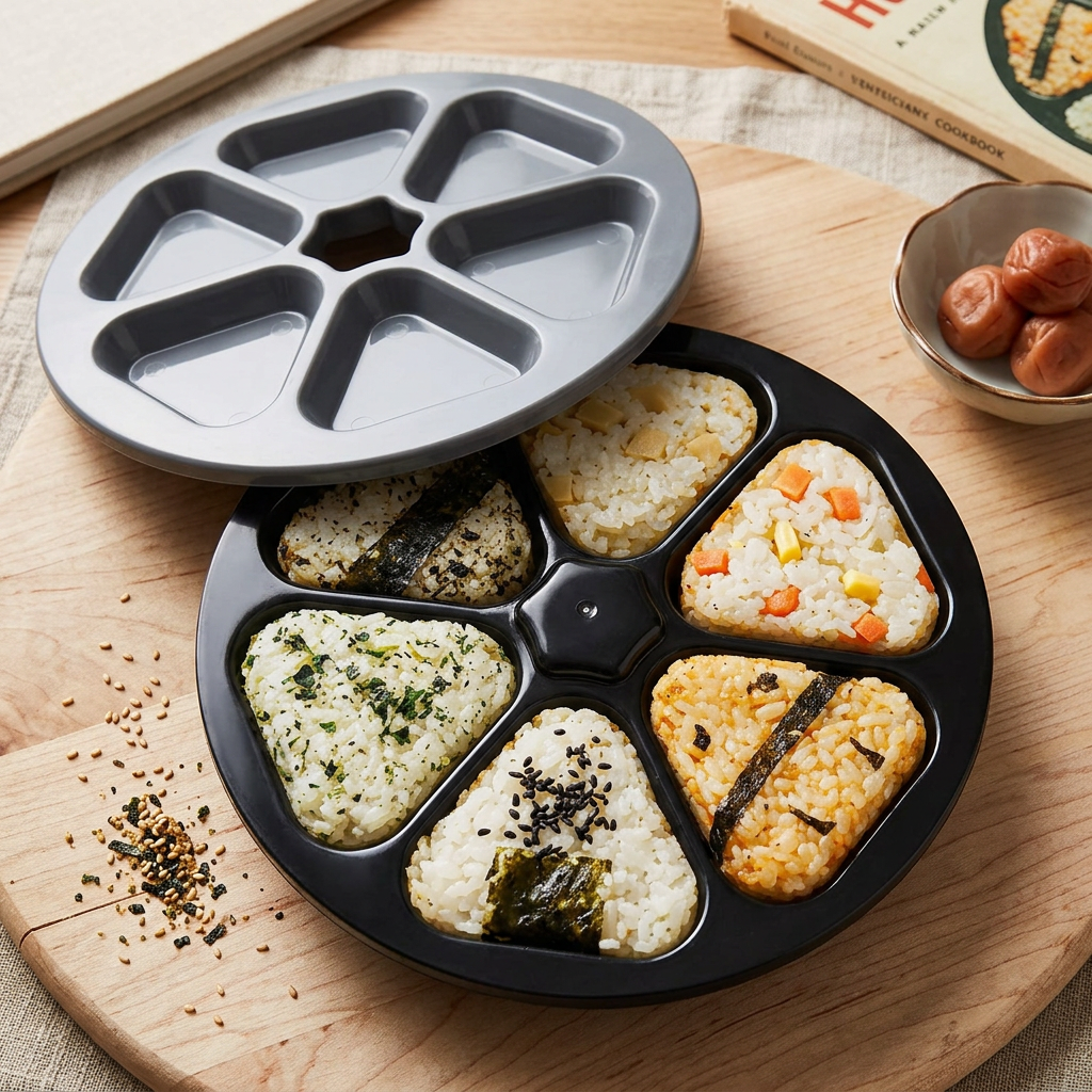 H. Sushi Mould | 6 in 1 Onigiri Rice Balls Maker