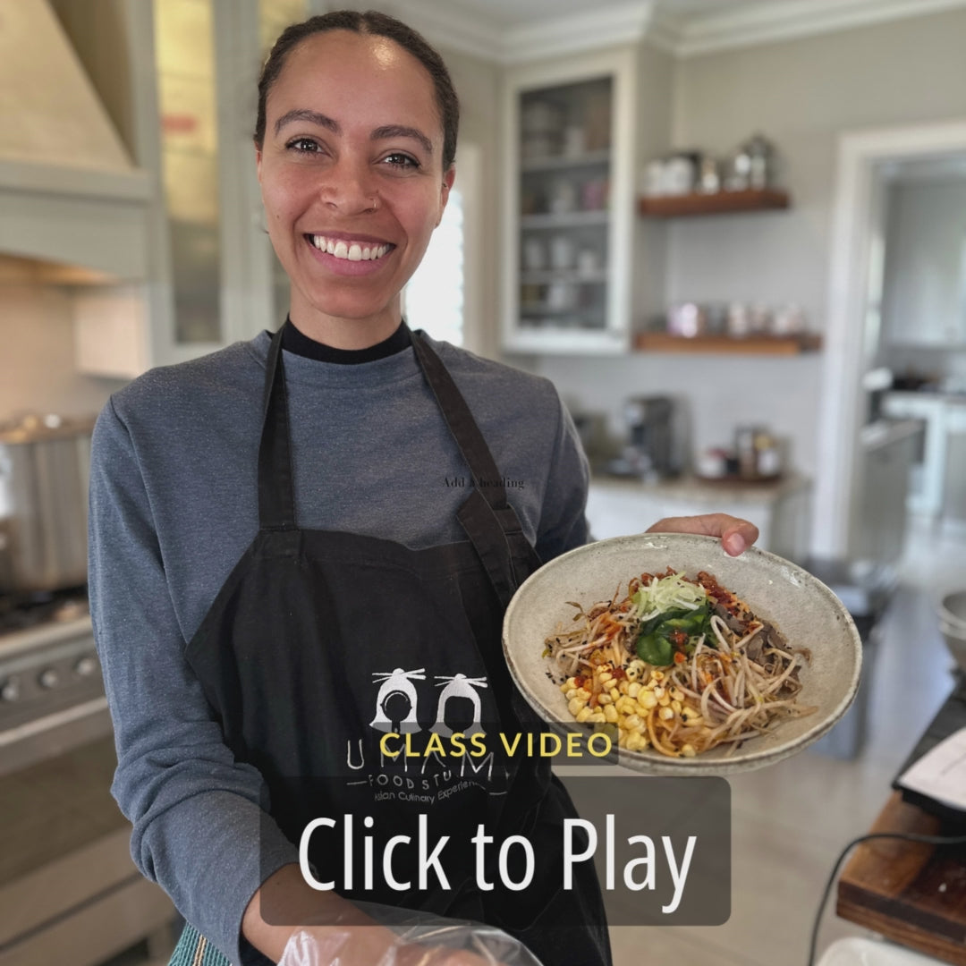 [Winter Cooking Class] Vegan Ramen & Soba (4 hrs)