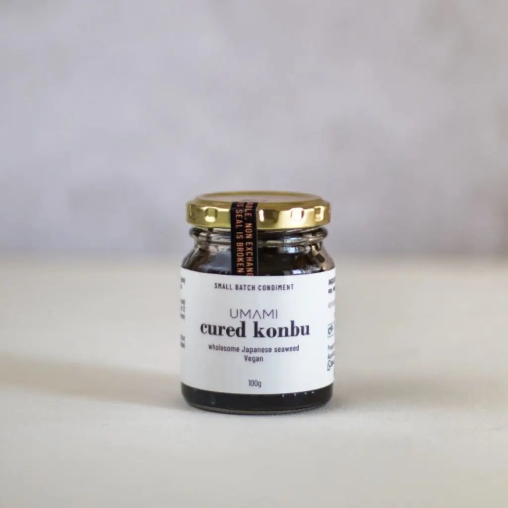C. [New] Cured Konbu Seaweed 100g (Vegan, Superfood)