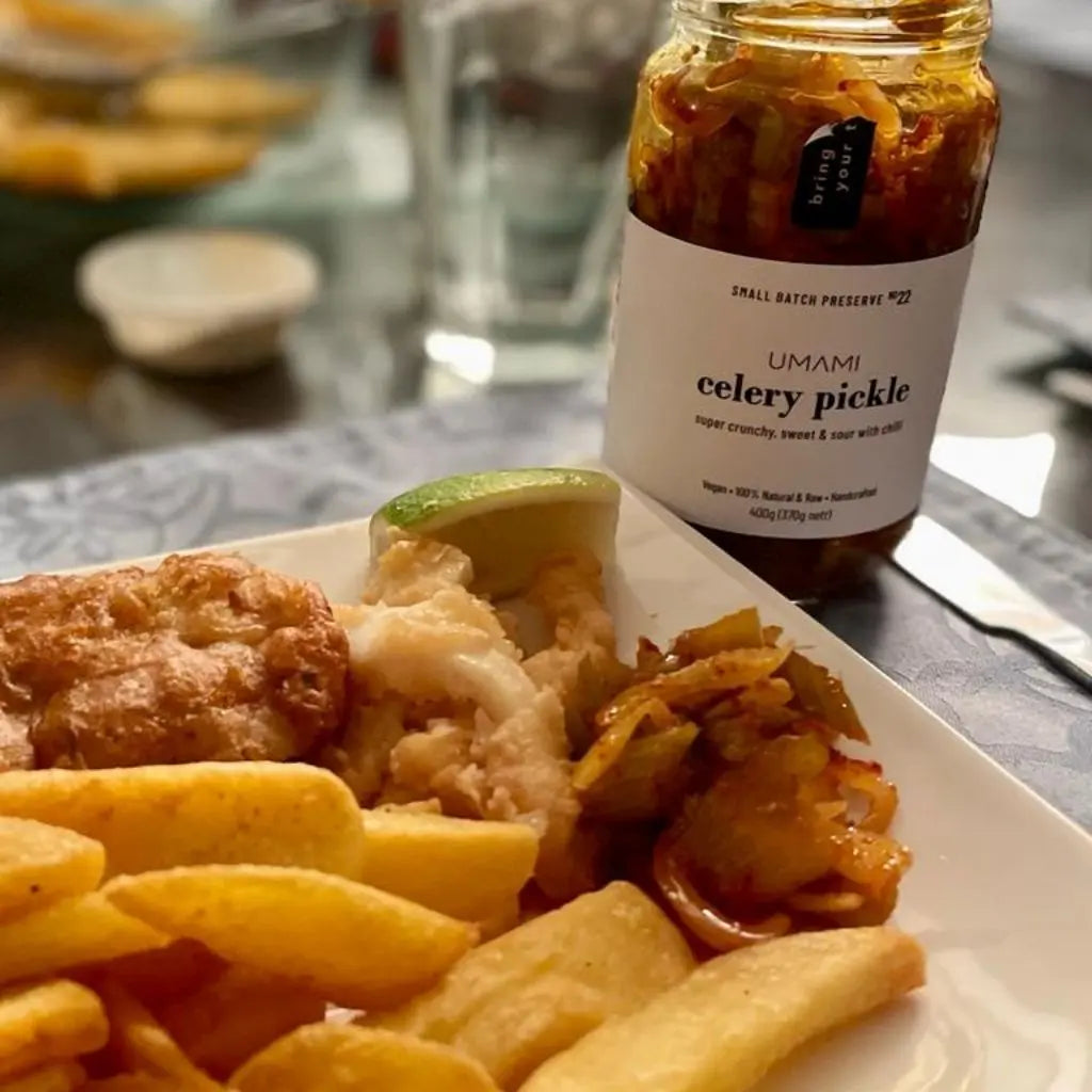 Umami Celery Pickle 400g, Pickle