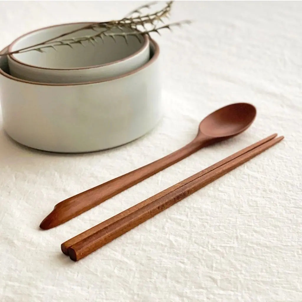 Kid Chopstick + Spoon Set, Tableware