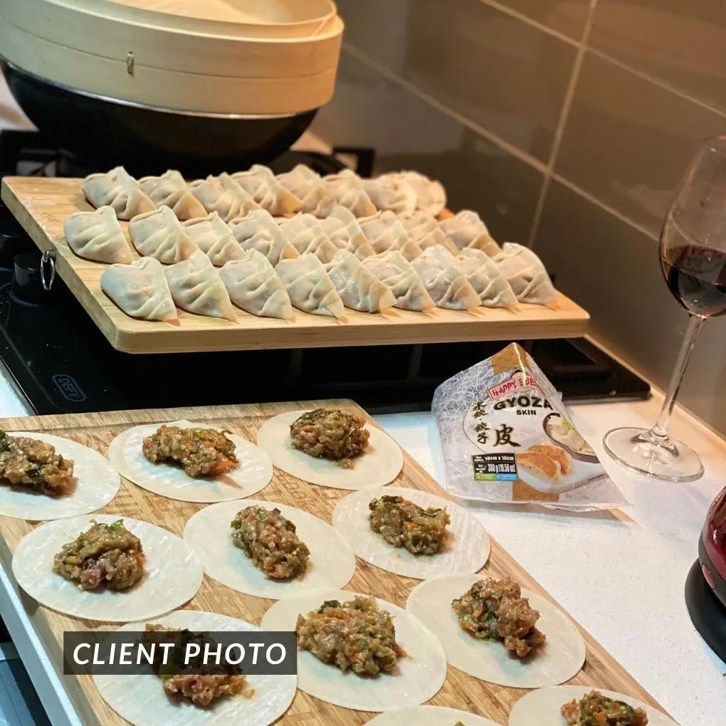 A. Dumpling Home Party Kit | Meal Kit (Halal): delivering to JHB & PTA only, pre-order required