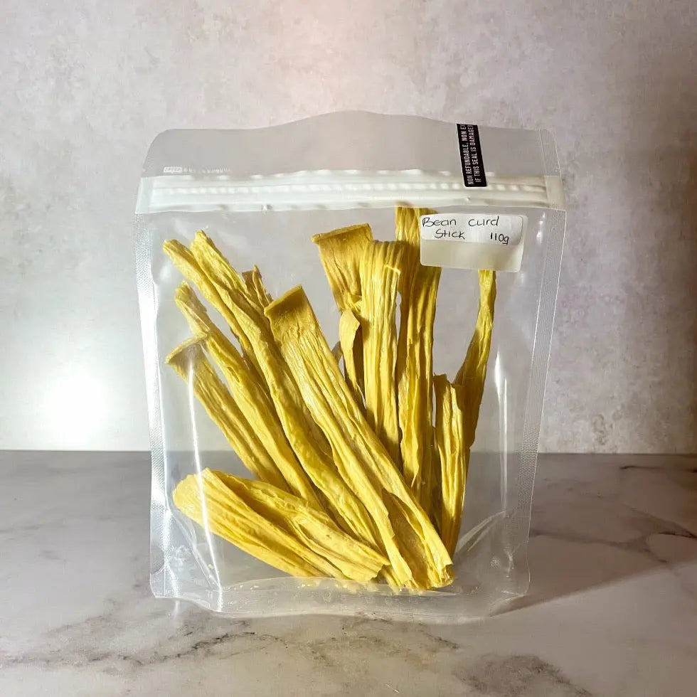 G. Dried Tofu Skin Stick 110g (Halal, Vegan, GF)