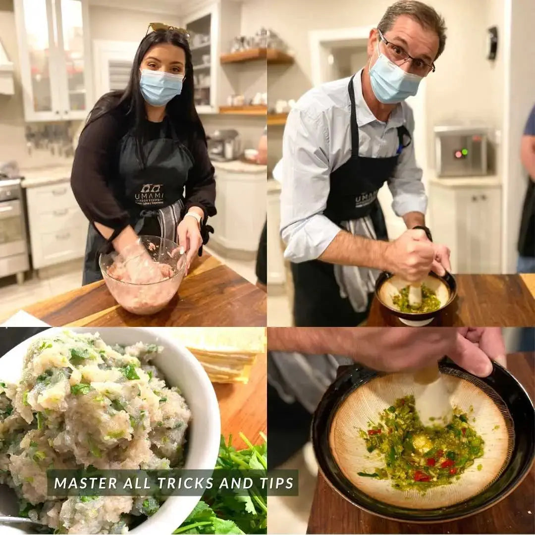 Thai Dumplings, Cooking Class