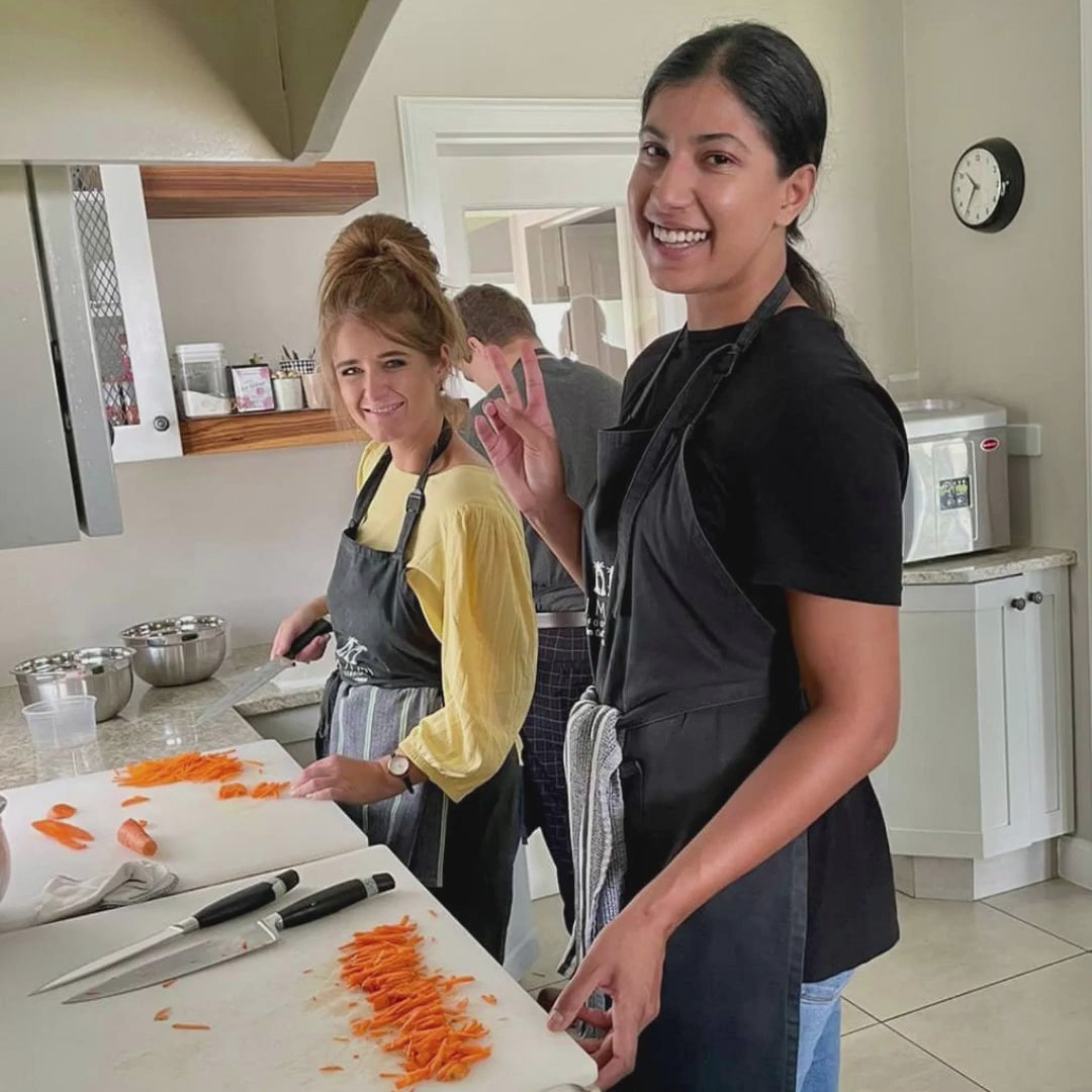 Knife skills training at Umami food studio
